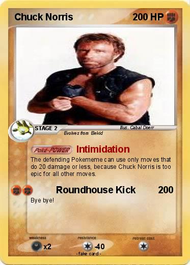 Pokemon Chuck Norris