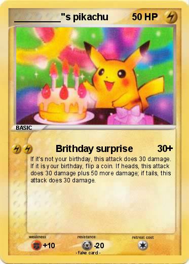Pokemon _________"s pikachu