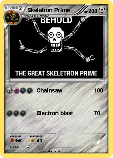 Pokemon Skeletron Prime