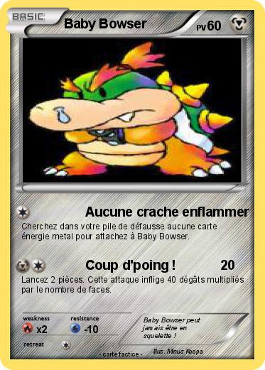 Pokemon Baby Bowser