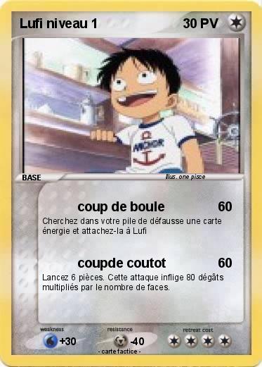 Pokemon Lufi niveau 1