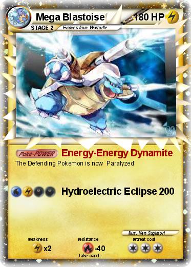 Pokemon Mega Blastoise