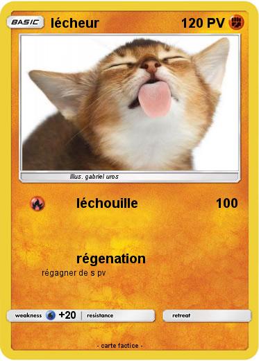 Pokemon lécheur