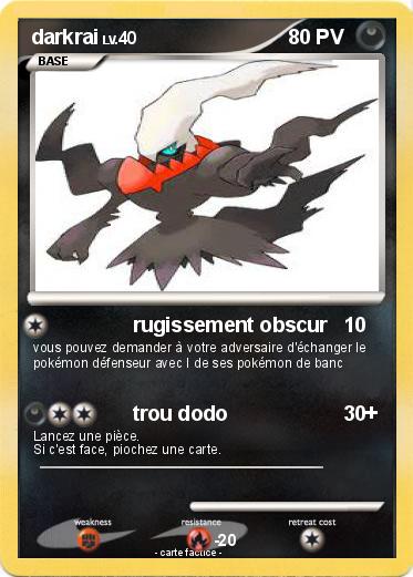 Pokemon darkrai