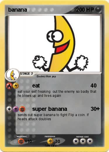 Pokemon banana
