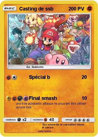 Pokemon Casting de ssb