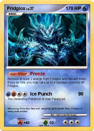 Pokemon Fridgiox