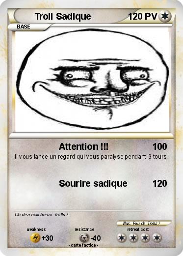 Pokemon Troll Sadique