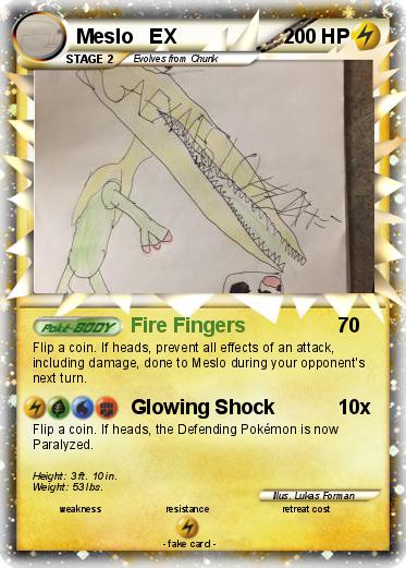 Pokemon Meslo   EX