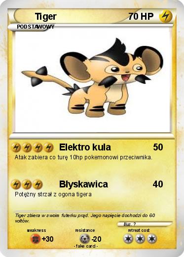 Pokemon Tiger