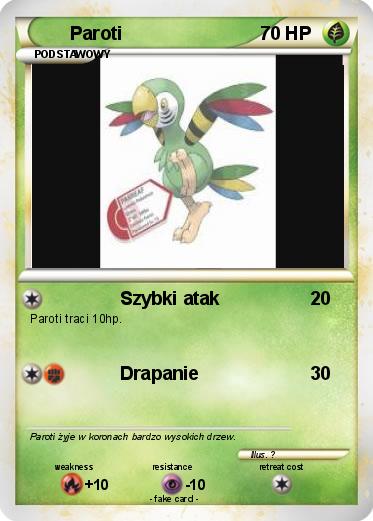 Pokemon Paroti