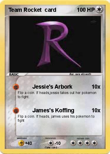 Pokemon Team Rocket  card