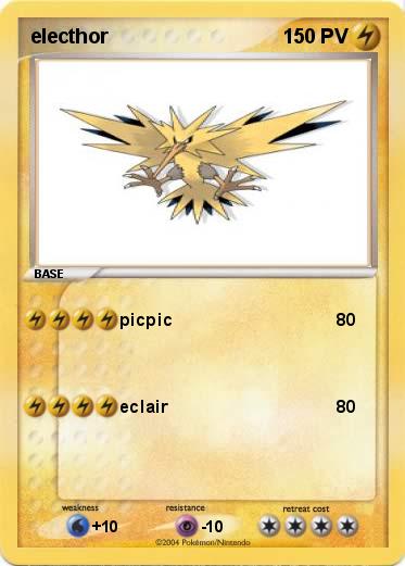 Pokemon electhor