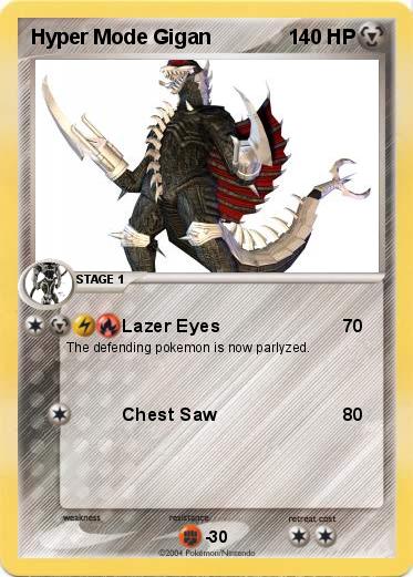 Pokemon Hyper Mode Gigan