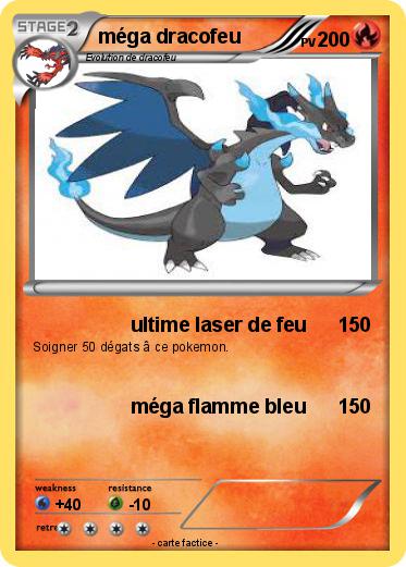 Pokemon méga dracofeu
