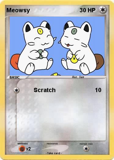 Pokemon Meowsy