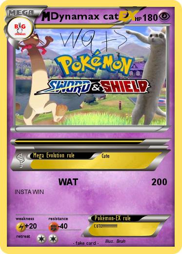 Pokemon Dynamax cat