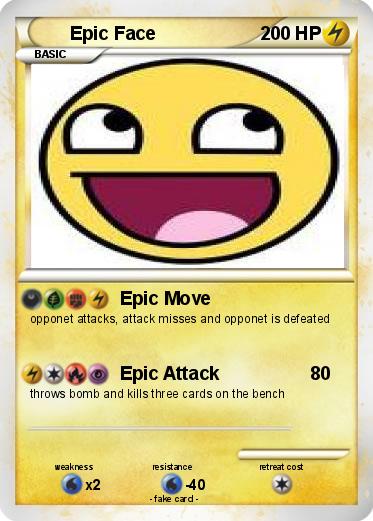 Pokemon Epic Face