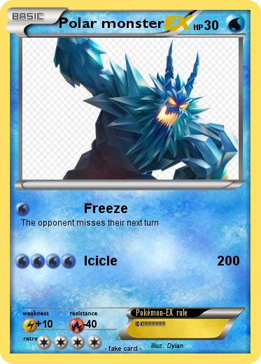 Pokemon Polar monster