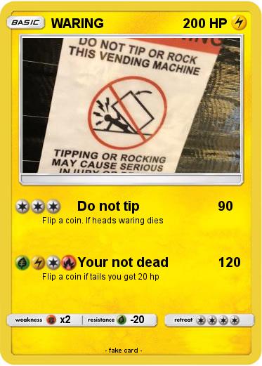 Pokemon WARING