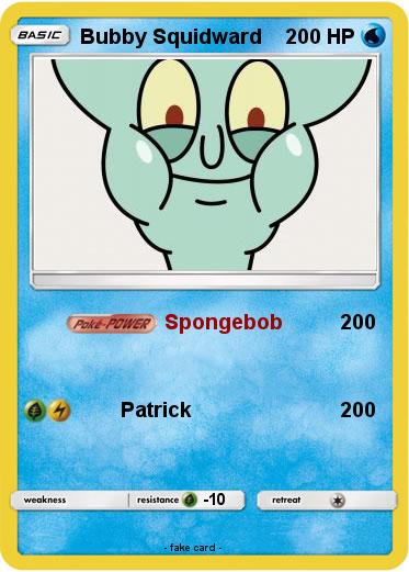 Pokemon Bubby Squidward
