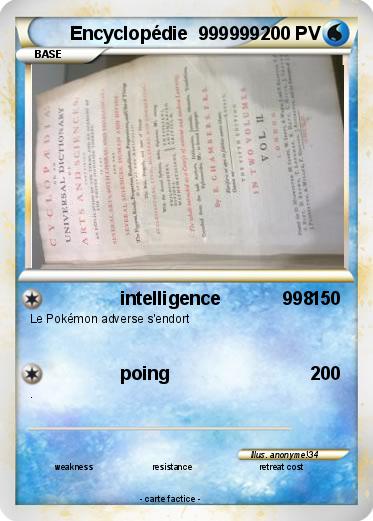 Pokemon Encyclopédie  999999