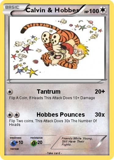Pokemon Calvin & Hobbes