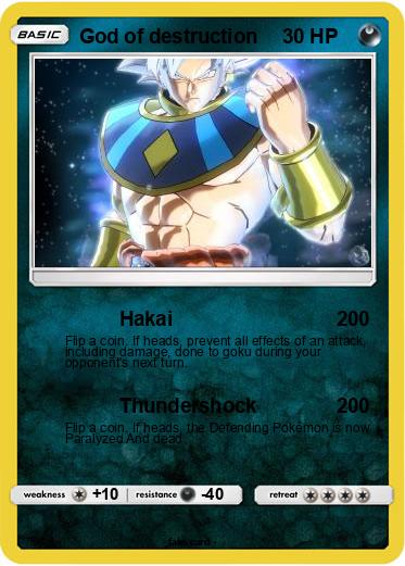 Pokemon God of destruction