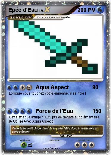 Pokemon Epée d'Eau