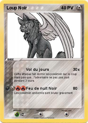 Pokemon Loup Noir