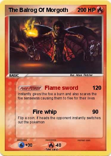 Pokemon The Balrog Of Morgoth