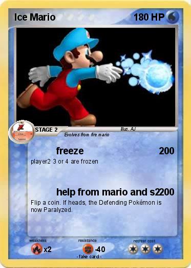 Pokemon Ice Mario