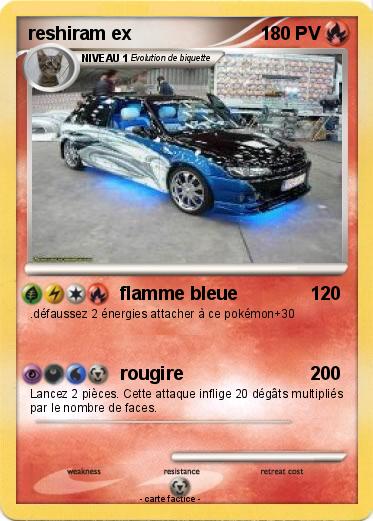 Pokemon reshiram ex