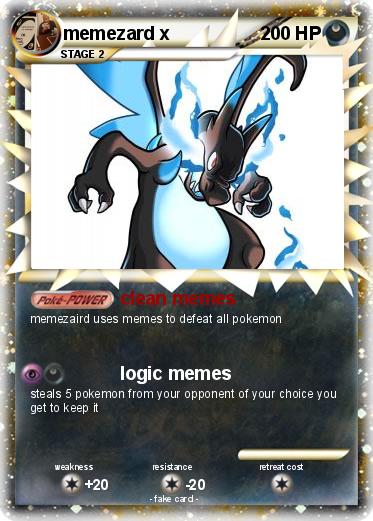 Pokemon memezard x