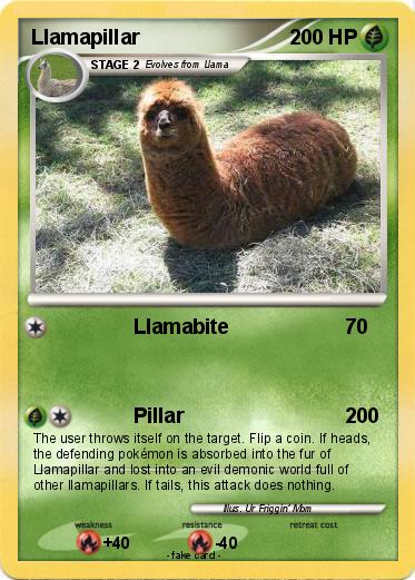 Pokemon Llamapillar