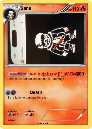 Pokemon Sans
