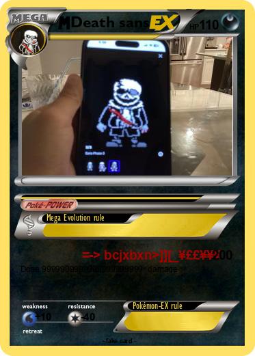 Pokemon Death sans