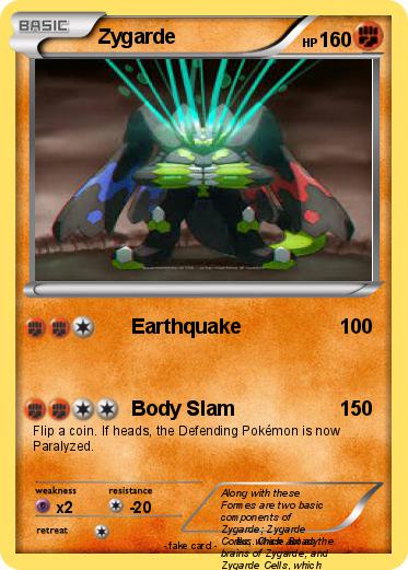 Pokemon Zygarde