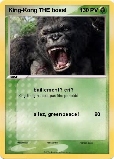Pokemon King-Kong THE boss!