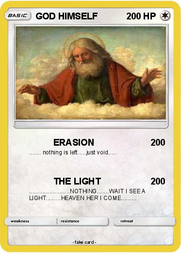 Pokemon GOD HIMSELF
