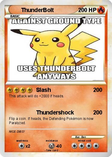 Pokemon ThunderBolt