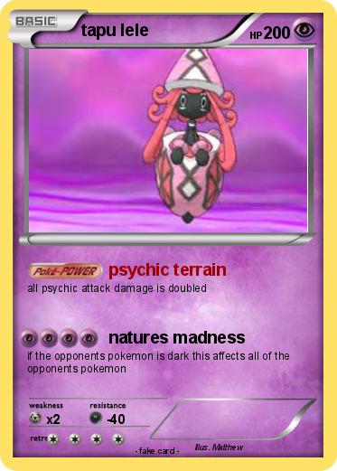 Pokemon tapu lele