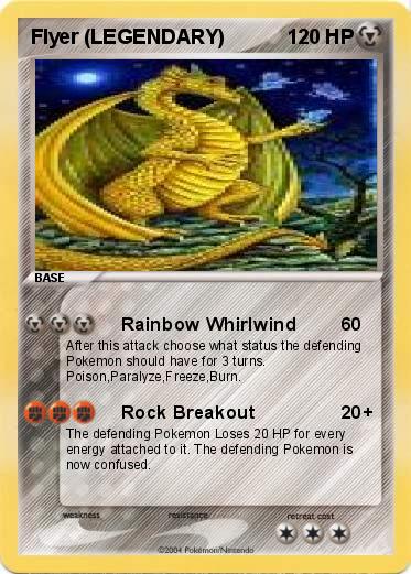 Pokemon Flyer (LEGENDARY)