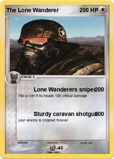 Pokemon The Lone Wanderer