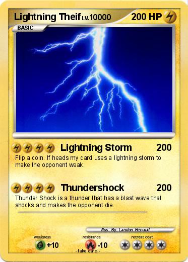 Pokemon Lightning Theif