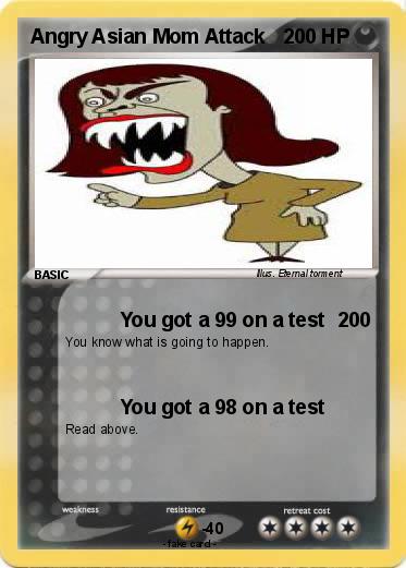 Pokemon Angry Asian Mom Attack
