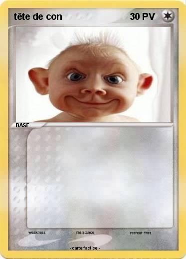 Pokemon tête de con