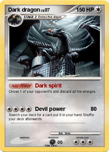 Pokemon Dark dragon