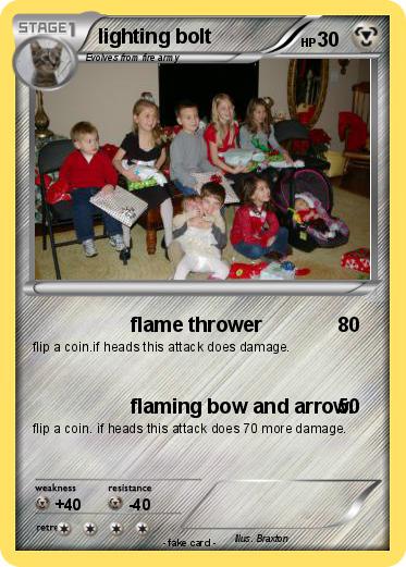 Pokemon lighting bolt