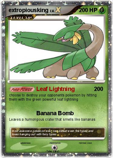 Pokemon extropiousking
